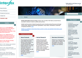 國際文傳電訊社（Interfax）